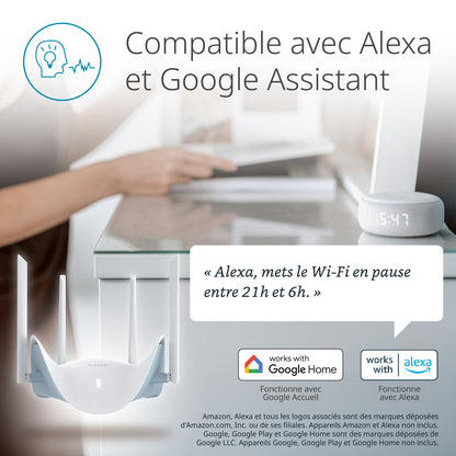 Routeur intelligent Wi-Fi 7 double bande D-Link BE3600 - 36 R