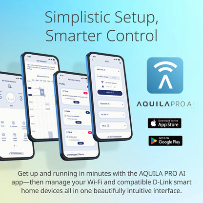 D-Link BE9500 Tri-Band Wi-Fi 7 Smart Router - R95