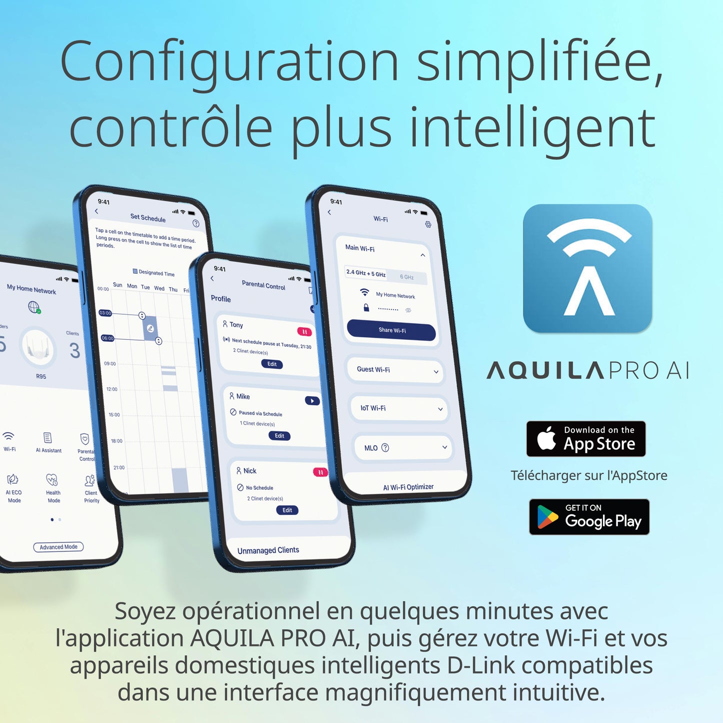 D-Link BE9500 Tri-Band Wi-Fi 7 Smart Router - R95