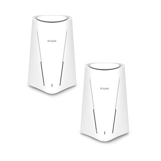 AX3000 Wi-Fi 6 Mesh System (X530-RT/2) - Two Nodes, Dual-Band, Gigabit WAN and LAN Ports, Powerful Internal Antennas,  Seamless Whole-Home Mesh Coverage, Expandable, WPA3 Security, Parental Controls, Guest Network & D-Link Falcon App