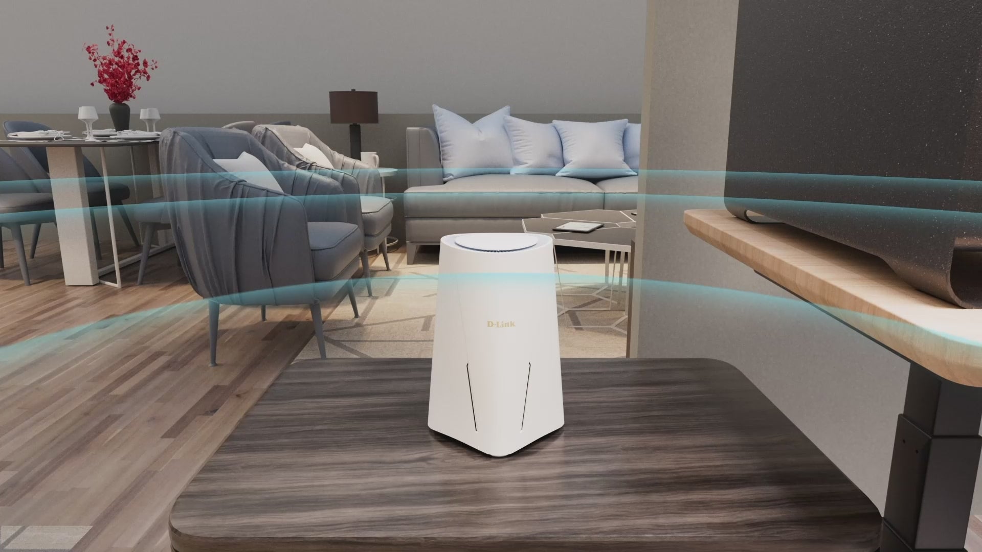 Load video: 360° Spherical Coverage to Help Reduce Wi-Fi Dead Zones