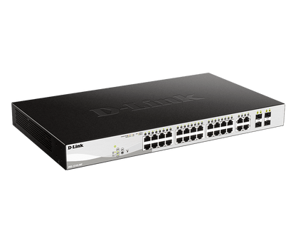 Commutateur intelligent PoE géré de 28 ports Gigabit - DGS-1210-28P