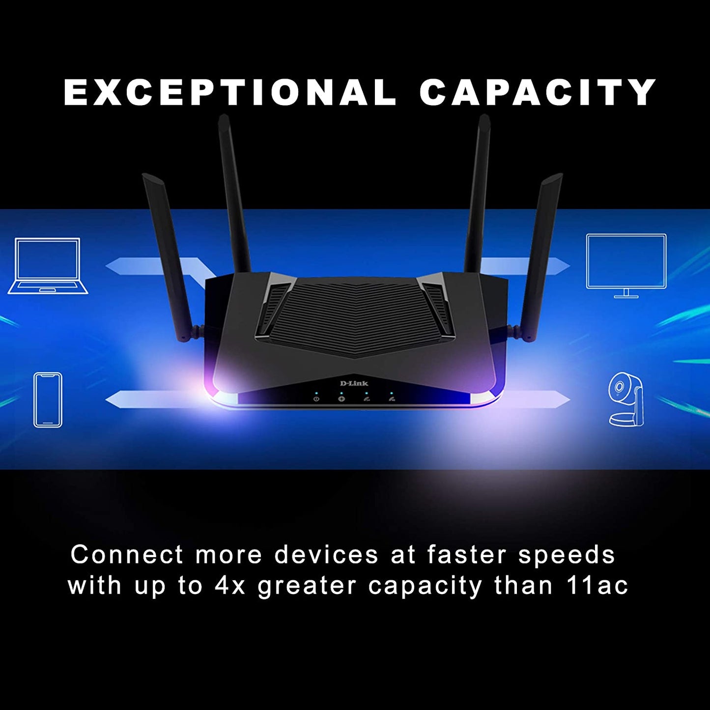 EXO AX AX1500 Mesh Wi-Fi 6 Router - DIR-X1560