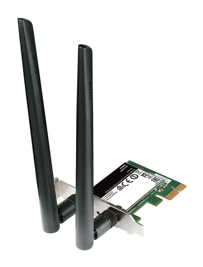 Wireless AC1200 Dual Band PCI Express Adapter - DWA-582