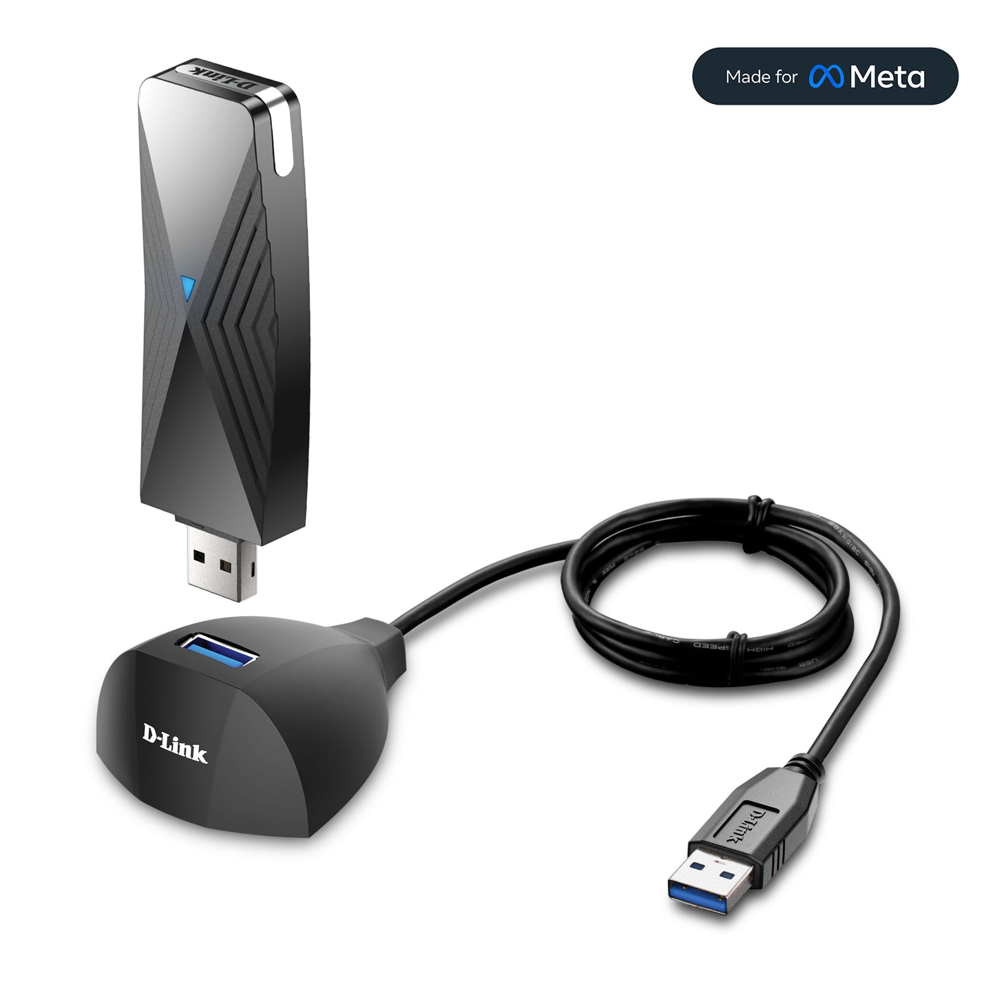 D-Link VR Air Bridge adapter for Meta Quest 2 headset Oculus DWA-F18