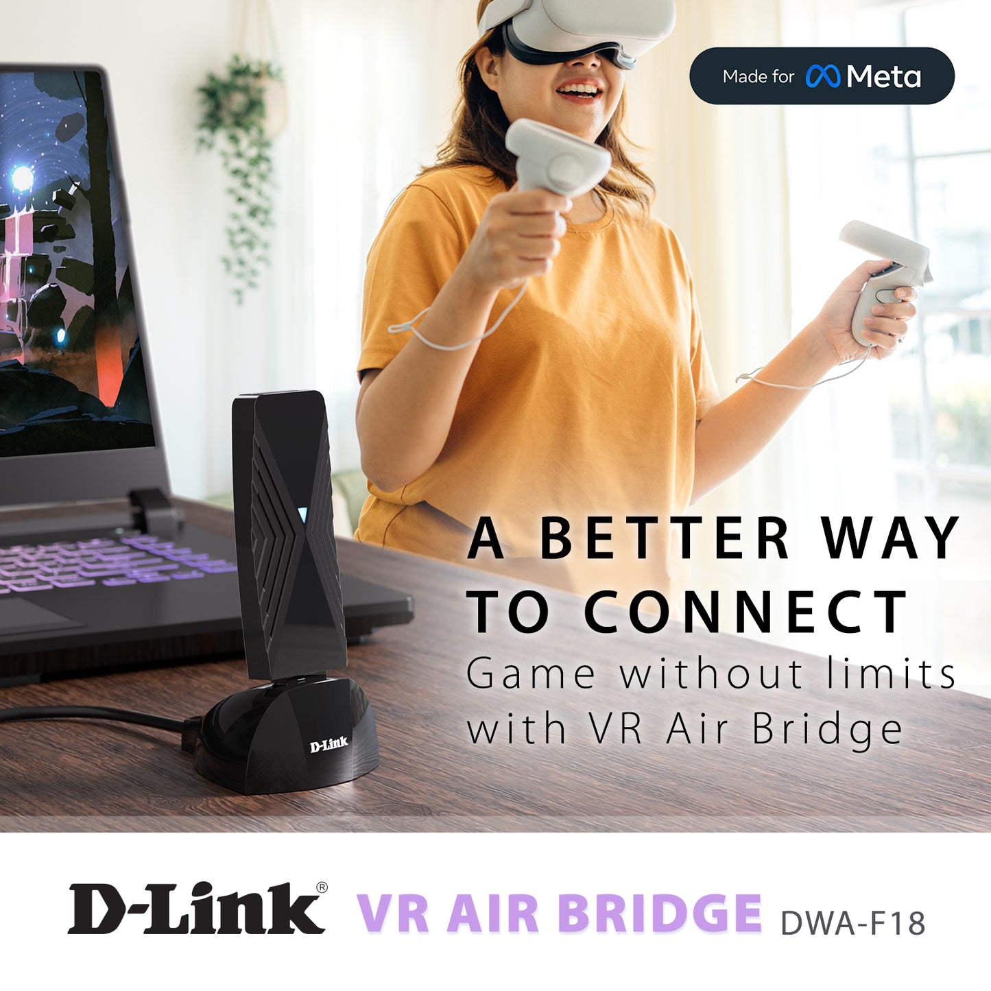 D-Link VR Air Bridge - DWA-F18